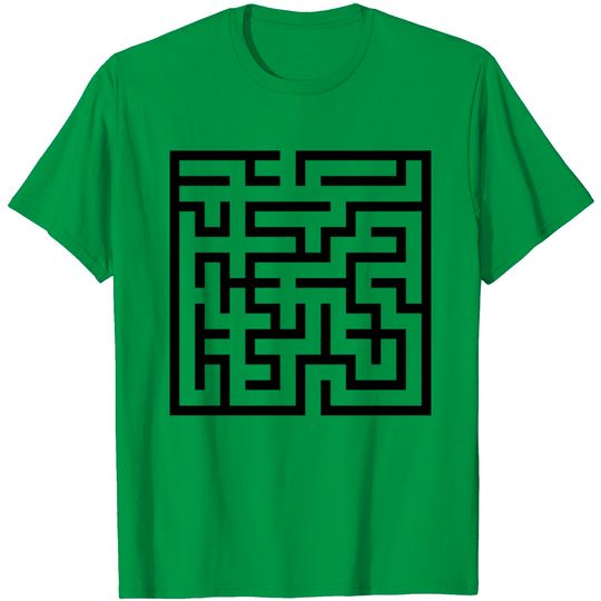 Discover Maze Square T Shirt