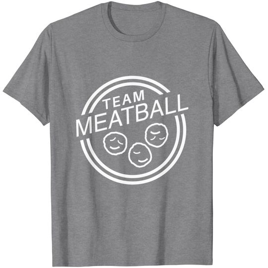 Discover Team Meatball White T Shirt