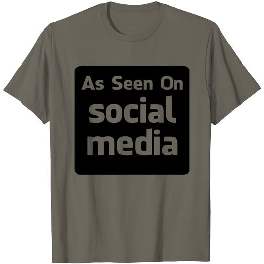 Discover Social Media T Shirt