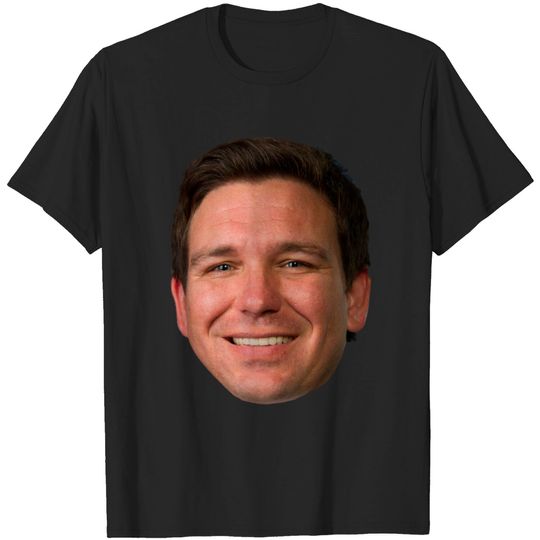 Discover Ron DeSantis - The Governor of Florida's Face on a T-Shirt