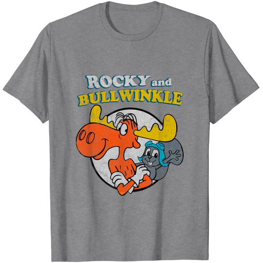 Discover Rocky and bullwinkle Vintage - Bullwinkle - T-Shirt