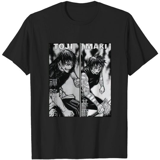 Discover Maki Zenin and Toji Fushiguro T Shirt