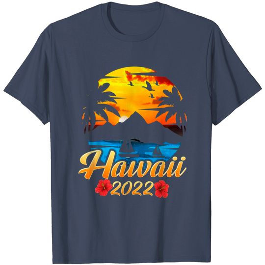 Discover Hawaii 2022 Hawaiian Shirt Family Vacation Matching Group T-Shirt
