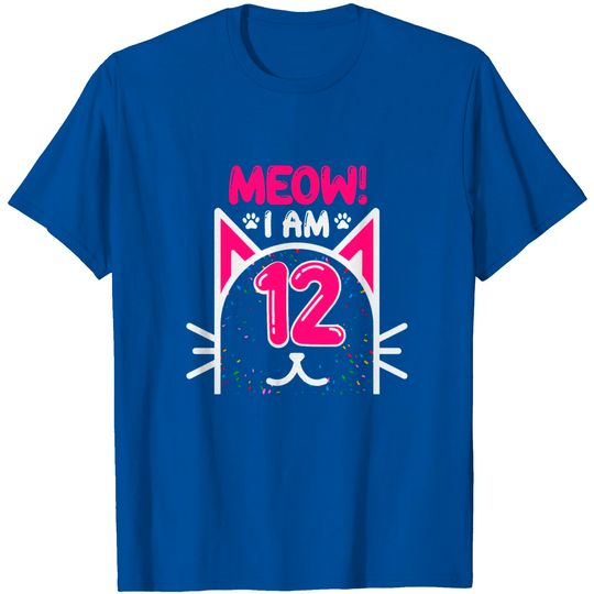 Discover 12th Birthday Gift 12 Year Old Girl Gifts T Shirt