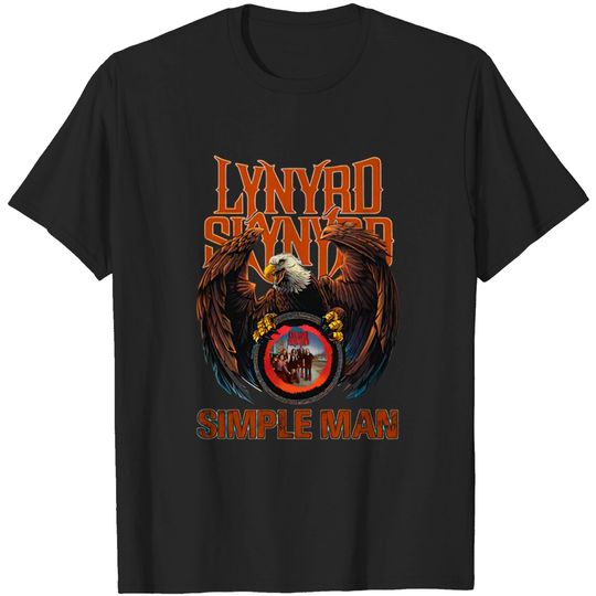 Discover Eagle Lynyrd Skynyrd Band Simple Man T Shirt