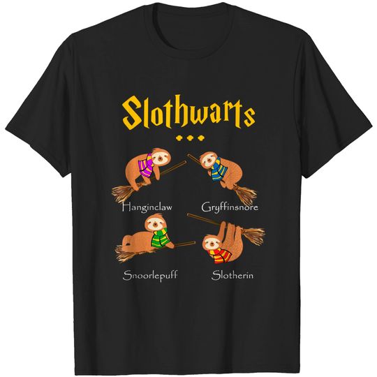 Discover Harry Slothwarts-Sloth T-Shirt