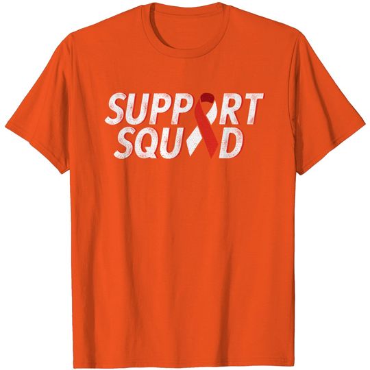 Discover Support Squad Ribbon Head And Neck Cancer T Shirt