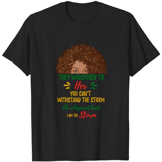 Discover Black Women African American Pride Black History T Shirt