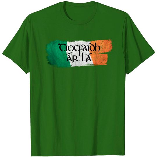 Discover Tiocfaidh Ar La Vintage Ireland Irish Republican Flag Shirt T-Shirt