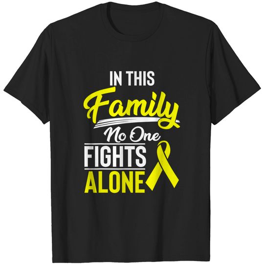 Discover Sarcoma Bone Cancer In This Family No One Fights Alone Shirt