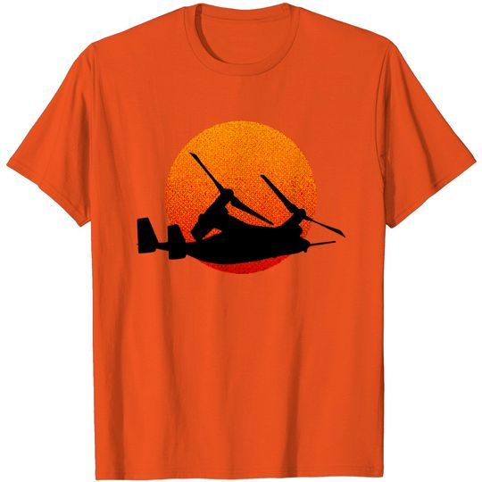 Discover V-22 Osprey Aircraft Military History T Shirt