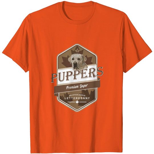 Discover Letterkenny Puppers Beer T-Shirt