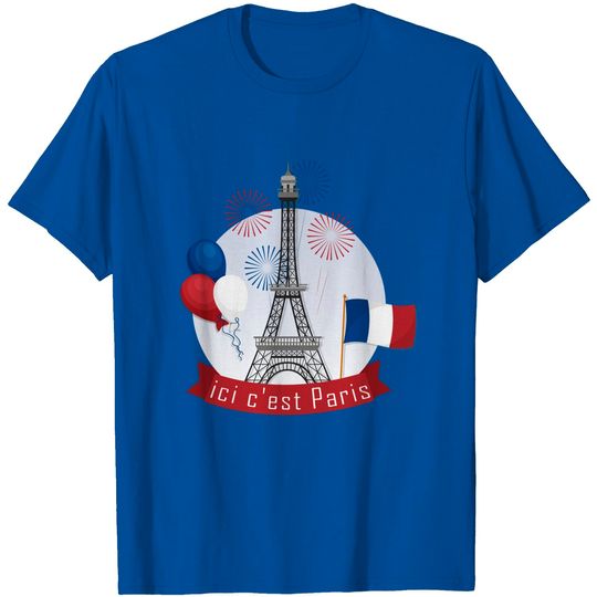 Discover This Is Paris Ici C'est Paris T-Shirt