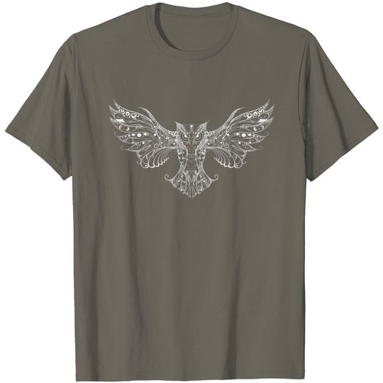 Discover Owl White T Shirt