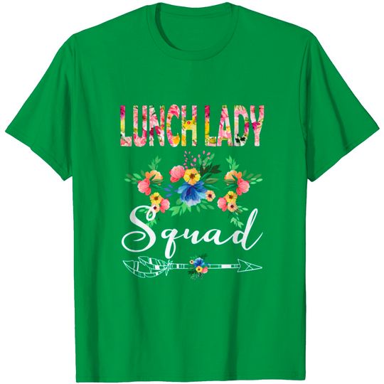 Discover Lunch Lady Squad T Shirt