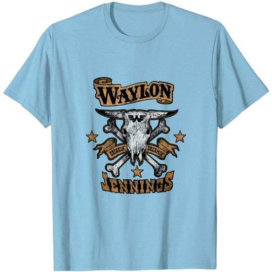 Discover Waylon Jennings Logo Design Classic T-Shirt
