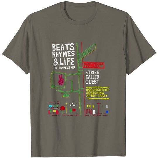Discover sign of tribe - Tribe Called Quest - T-Shirt