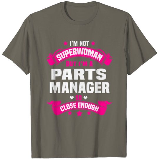 Discover Parts Manager T Shirt