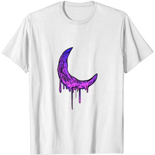 Discover Pastel Goth Moon Kawaii Creepy Crescent T Shirt