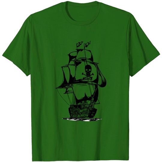 Discover Pirate Ship T Shirt