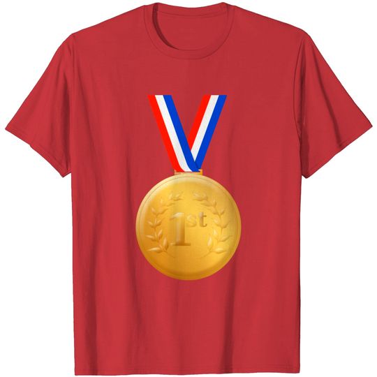 Discover 1st Place Gold Medal T Shirt