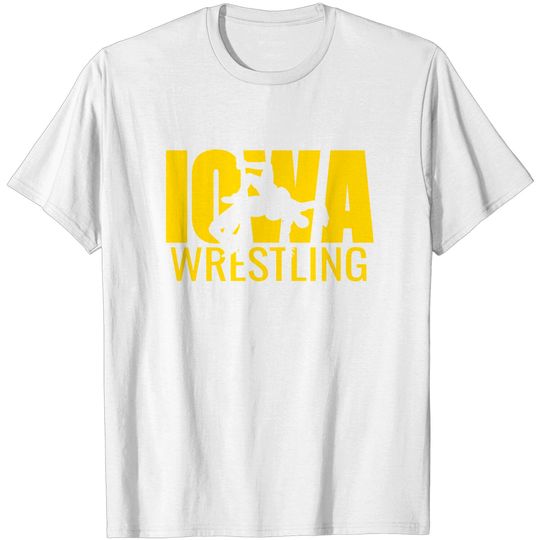 Discover Iowa Wrestling Freestyle Wrestler Gift The Hawkeye T Shirt