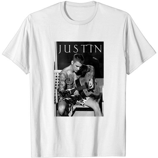 Discover Justin Bieber Vintage Printed Graphic T-Shirt