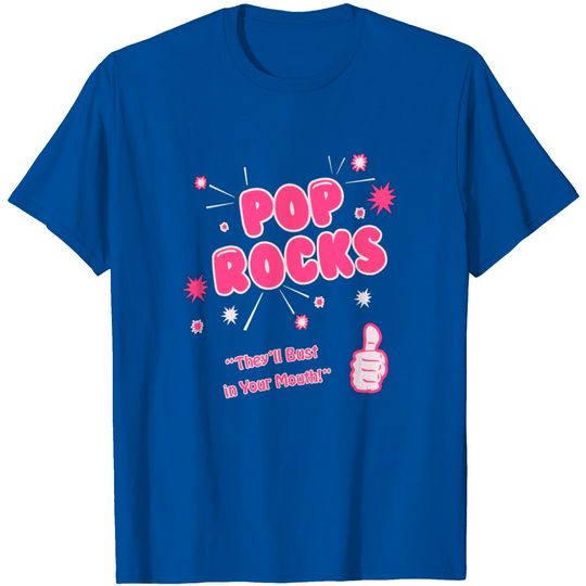 Discover Pop Rocks Logo T Shirt