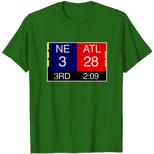 Discover Final NE 3 ATL 28 T-Shirt | Great Comeback Shirt
