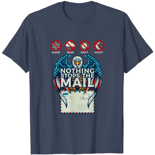 Discover Postal Service Worker Mail Carrier Post Office T Shirt