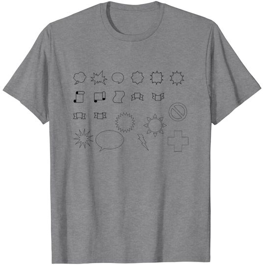 Discover Set Of Basic Shapes 2 T Shirt