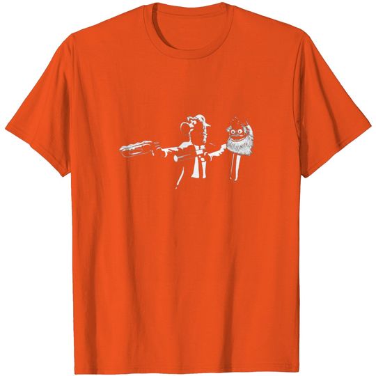 Discover Phan Fiction Gritty Phillie Phanatic Pulp Fiction T Shirt
