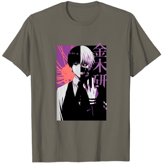 Discover Tokyo Ghoul T-shirt Kaneki Split Face