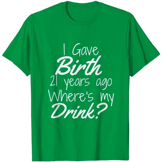 Discover 21st Birthday for Mom 21 year old Child Son Daughter Gift T-Shirt