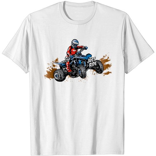Discover Just Ride Off-Road Quad T Shirt