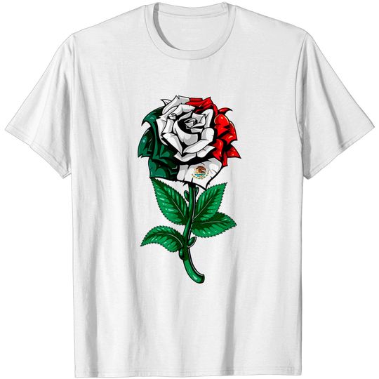 Discover Mexico Flag Mexican T-Shirt