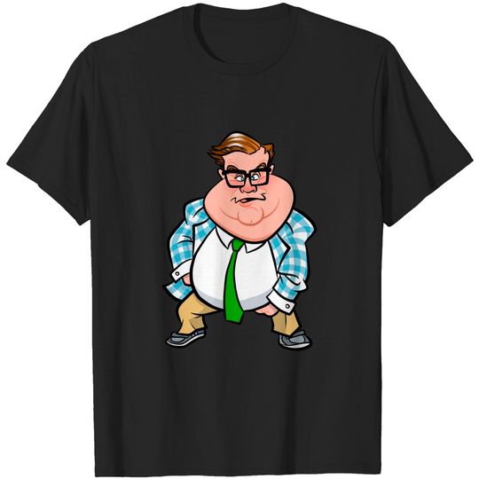 Discover Motivational Speaker - Chris Farley - T-Shirt