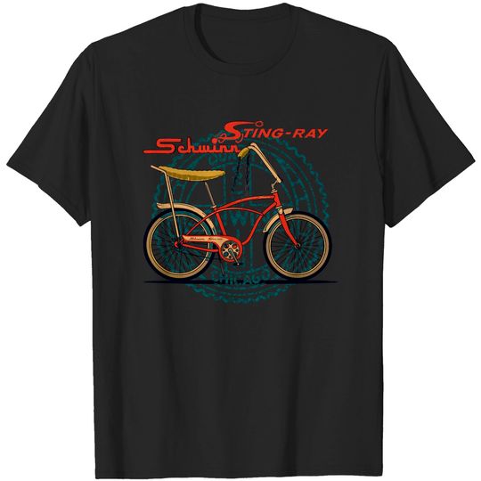 Discover Schwinn Stingray Vintage Bicycle Tribute - Schwinn Stingray - T-Shirt