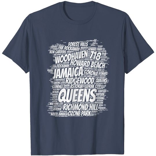 Discover Queens ny T-shirt
