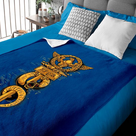 Discover SPQR Baby Blankets Gift For Ancient Rome Roman Empire History Fans