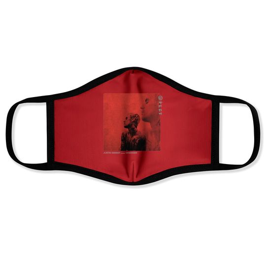 Discover Justin Bieber Red Cover Face Masks