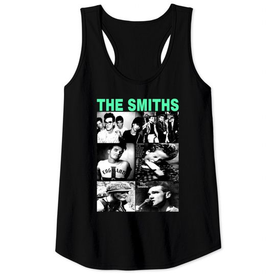Discover The Smiths Classic Rock Band Tank Tops