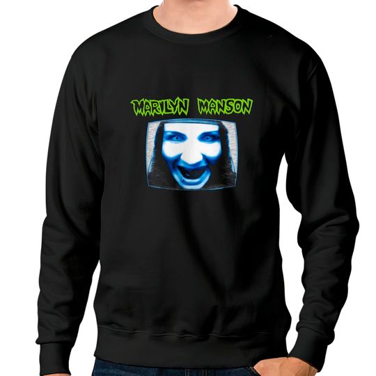 Discover Marilyn Manson TV with Logo Sweatshirts