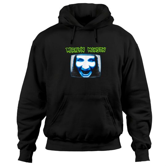 Discover Marilyn Manson TV with Logo Hoodies