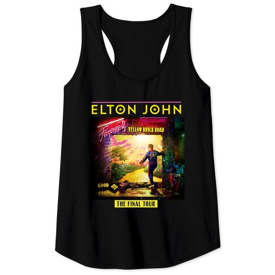Discover ELTON JOHN Tank Tops Farewell Tour 2022