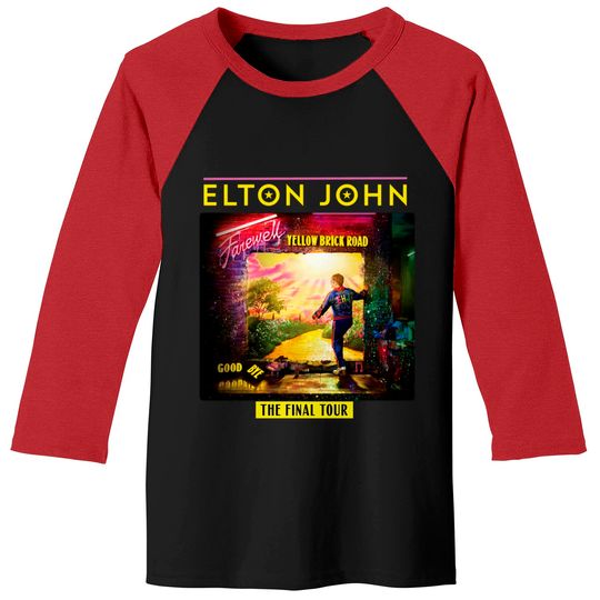 Discover ELTON JOHN Baseball Tees Farewell Tour 2022