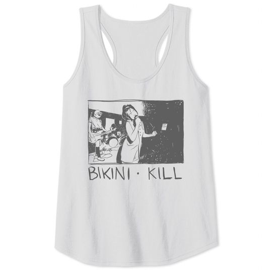 Discover Bikini Kill | 90s Band | Tank Tops - Bikini Kill - Tank Tops