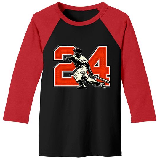 Discover 24 - Say Hey - Willie Mays - Baseball Tees