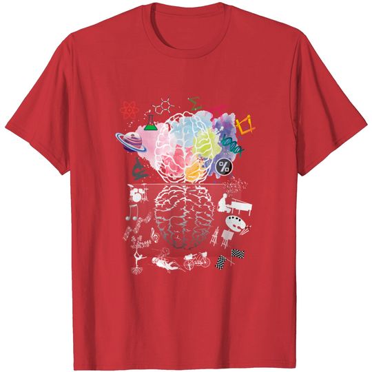 Discover MIND WATER REFLECT SCIENCE ART COLORS FUNNY GIFT T Shirt