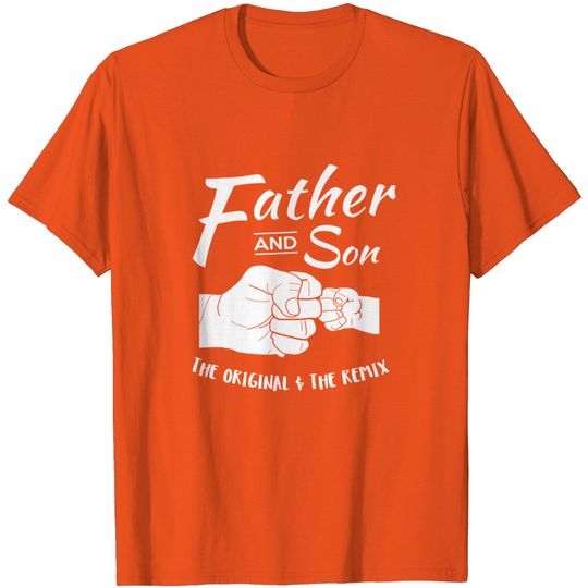 Discover Father And Son Fist Bump T Shirt
